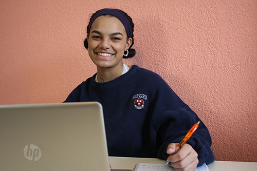 Champaign Central High junior Jasmine O'Connor. (Image courtesy of Jasmine O'Connor.)